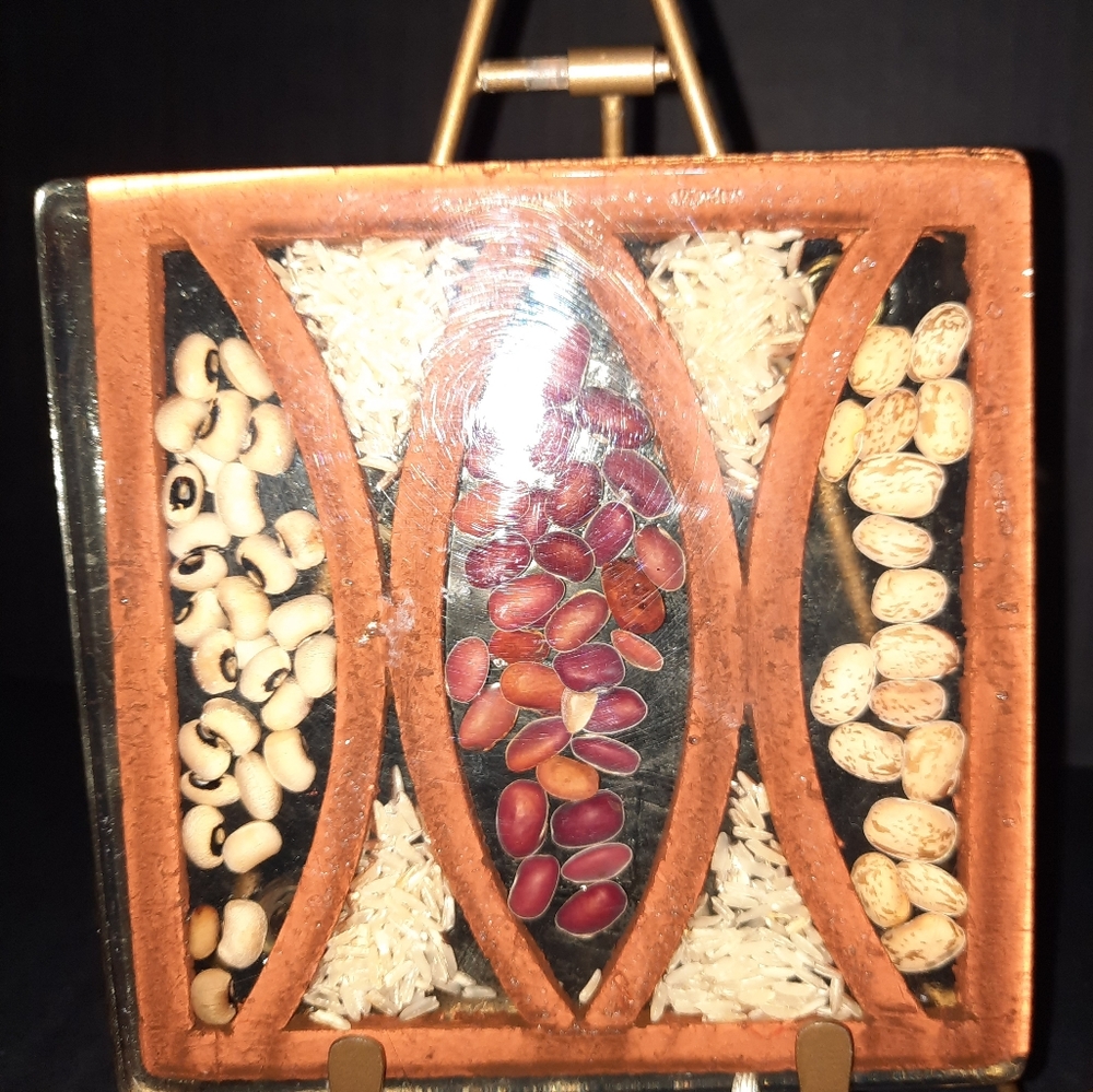 Vintage lucite trivet/spoonrest - Picture 3 of 5